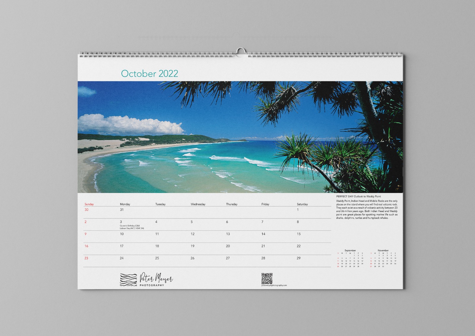 A3 landscape Calendar