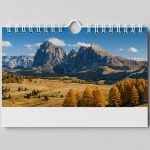 A4 Landscape Calendar