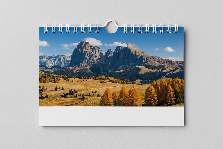 A4 Landscape Calendar