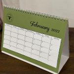 Desk A5 Calendar