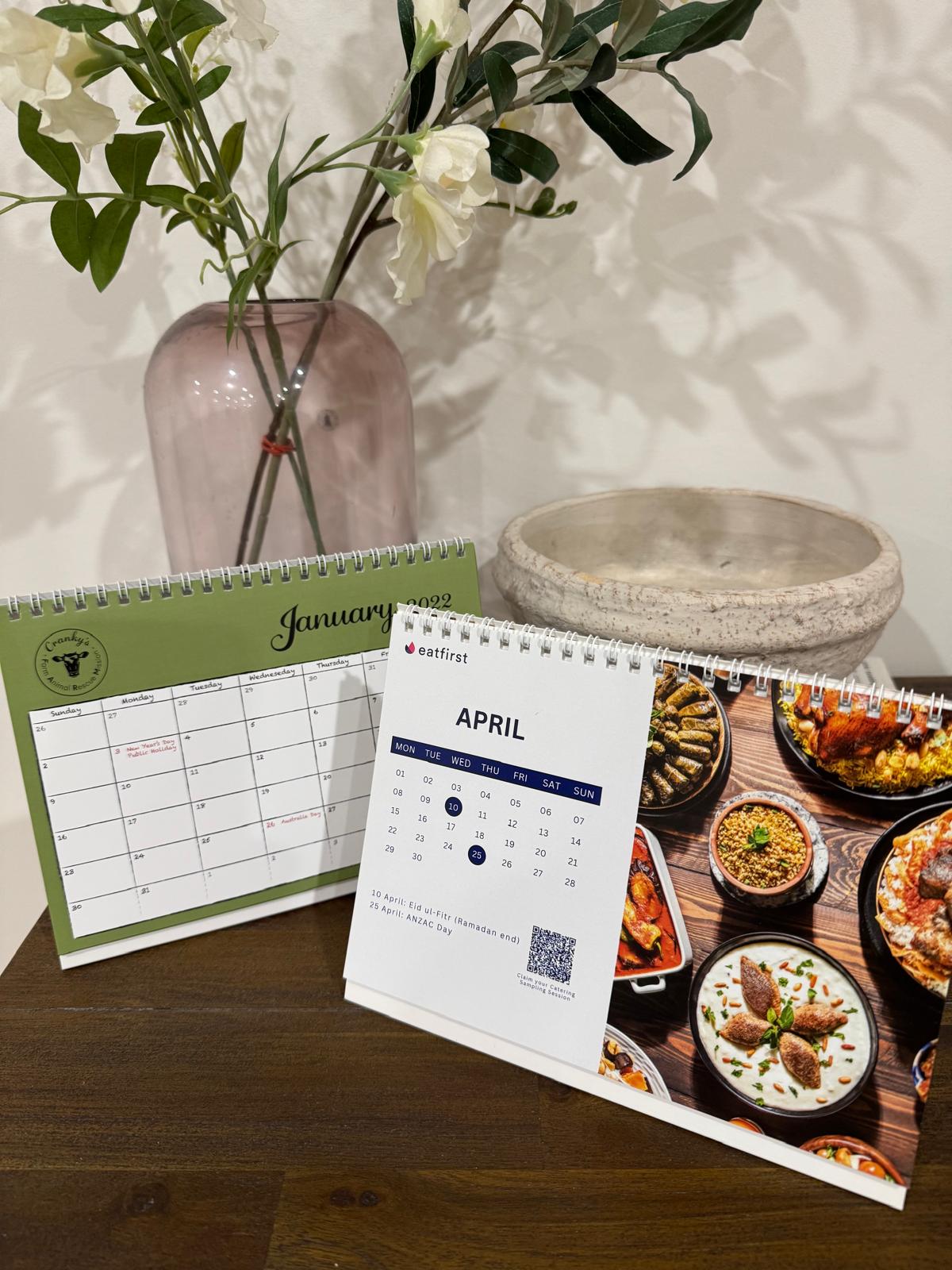 Desk calendars